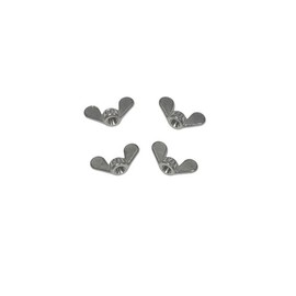 US STAINLESS 4 Pieces Stainless Steel 316 DIN315 M6 Wing Nut