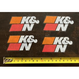 Unbranded 4 K&N filter stickers decals Racing offroad drags hotrods fdrift moto utv nascar