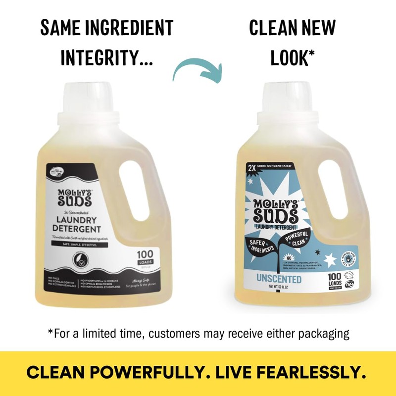 Molly's Suds Liquid Laundry Detergent | Clean Laundry Detergent Soap