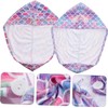 Toallas de Secado Rápido para Cabello Niña, Microfibra, 2 Piezas