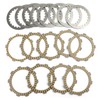 Topteng Clutch Plate Kit, Clutch Kit Disc Plates Steel &