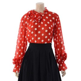 (신세계김해점)므슈도트블라우스(TNA27007) (MSW) Muse Dot Blouse (TNA27007)