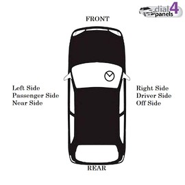 Fits in Seat Leon 2013-2016 Front Bumper Fog Light Lamp Grille Cover Right Driver Side OE 5F0853666B