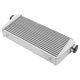 Undercat Universal Intercooler, 31"x12"x4" Intercooler Kit, 3" Inlet & Outlet, 4" Core 5-50PSI, Universal Aluminum Intercooler for any Turbo Charger System
