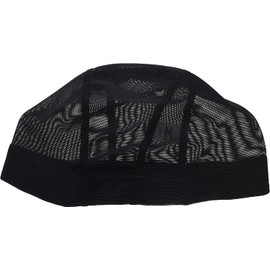 YASUDA YA445LL Swim Cap, Loose Size, Black, Made in Japan