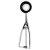 KADAX Stainless Steel Ice Cream Scoop with Lever, 5.5 cm,