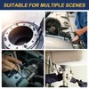 PATIKIL 68mm ID Internal Retaining Rings, 2 Pcs E-Clip Snap