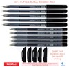 NATARAJ SuperFine Ballpoint Pens Triangular Grip Smooth Writing (10 x