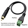 GELRHONR 1Ft RCA Male Plug to AV Screw Terminal Cable,Phono