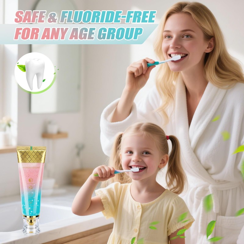 Niacinamide Whitening Toothpaste, Hydroxyapatite Toothpaste, Effectively Whitens Teeth, Protects Tooth