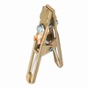 260/300/500A Brass Material A Shape Ground Welding Earth Clamp for