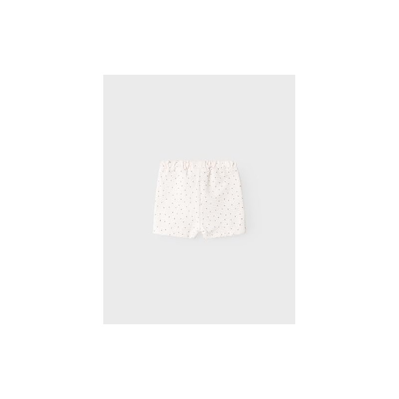 NAME IT Baby Girls' Nbfhadot Shorts, White