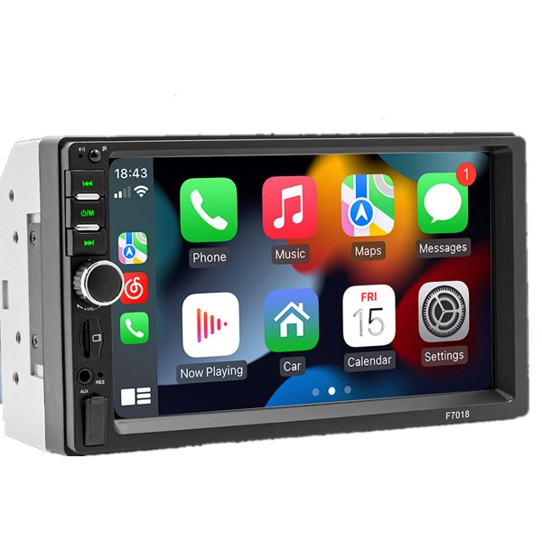 BCSMMCAR Double 2DIN Car MP5 FM RDS Player Bluetooth Touch