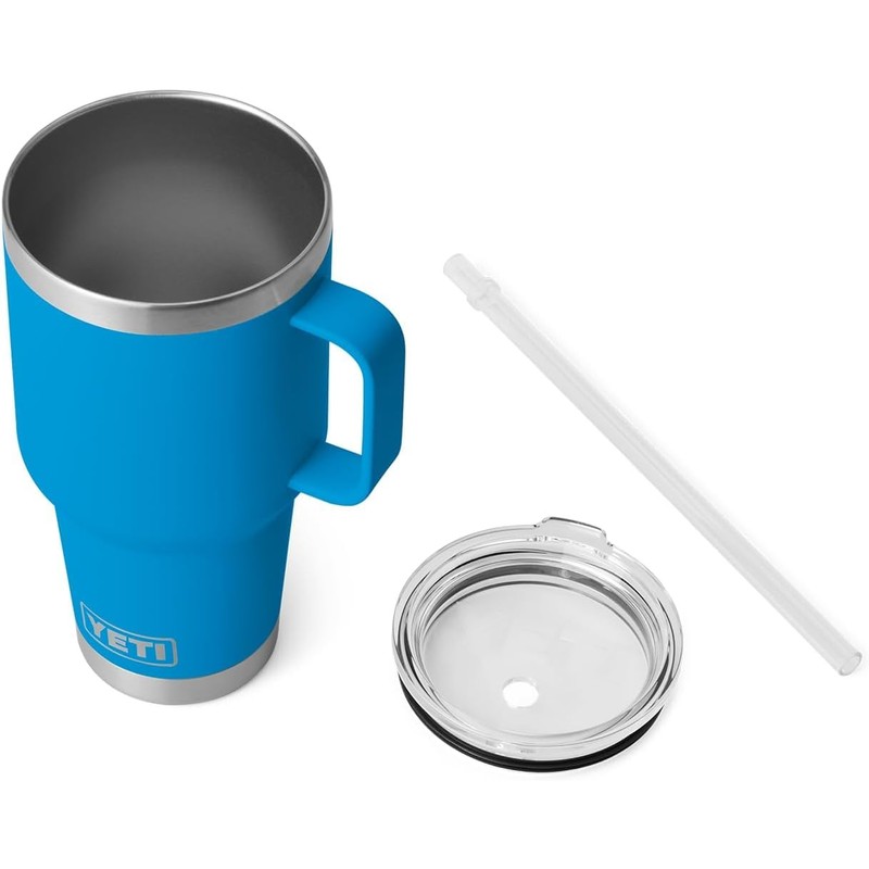 YETI Rambler Straw Cup, 35 oz (1035 ml), Big Wave