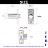 TERF® Adjustable Roller Catch Polished Nickel Roller Ball Door Latch