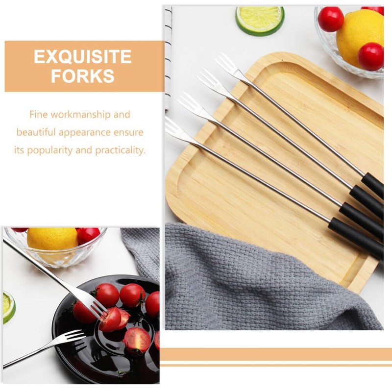 Kichvoe Fondue Forks - Stainless Steel Fondue Forks - 12
