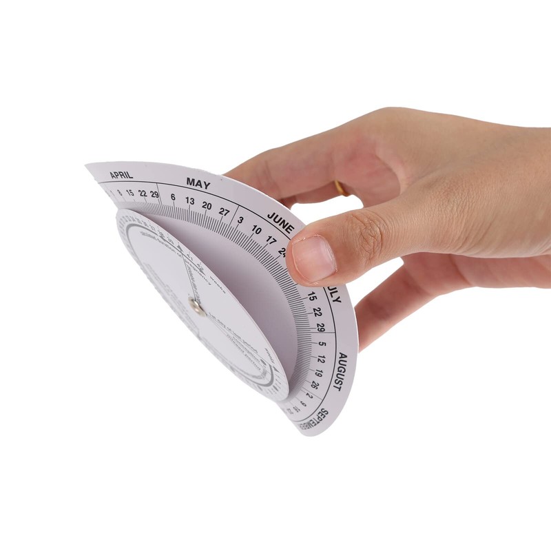 Petyoung 8Pcs Pregnancy Wheel, Pregnant Due Date Calculator for Pregnant
