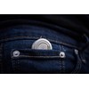TEC Accessories Ti-Tape Titanium Retractable Mini Tape Measure (Stonewashed Finish)