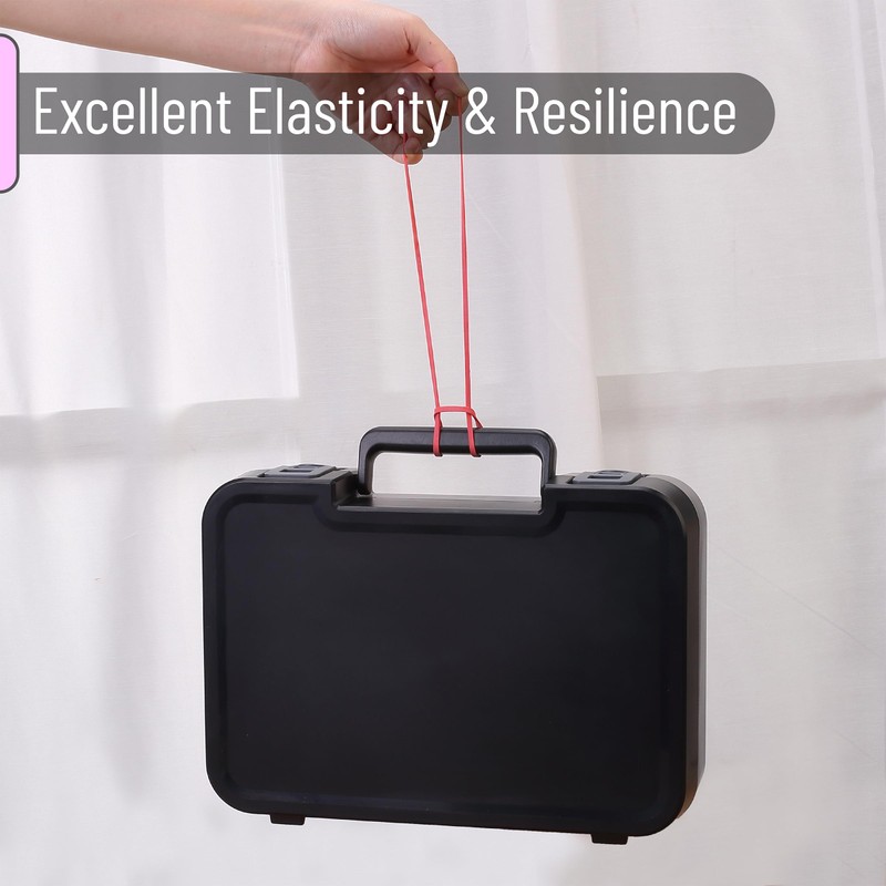 Mr. Pen - 100 Pack Red Rubber Bands, 7 Inch