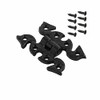 SISI UK® Cast Iron Black Antique Butterfly Snake Fancy Cabinet