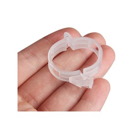 Wixine 100Pcs Garden Plant Tied Buckle Fixed Lashing Hook Agricultural Greenhouse Plastic