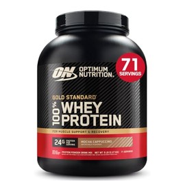 Optimum Nutrition 100% Whey Gold Standard, Mocha Capuccino, 5 lb