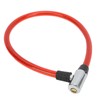 SPYMINNPOO Bicycle Lock Cable with Key Steel Wire Portable Cable