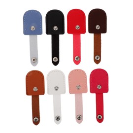 OSALADI 8pcs Cuticle Scissors Protector Cover Stylish and Convenient Nail Tool Protectors for Safe Storage of Nail Clippers Tweezers and Files Lightweight and Portable for Men and Women