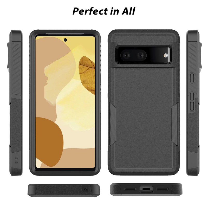 ZUSLAB Rugged Case for Pixel 7a Rugged Defender Protective Heavy