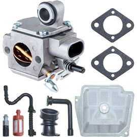 AUMEL C3R-S236 Carburetor Carb Gasket Kit for Stihl MS361 MS 361 Chainsaw Replace # 1135 120 0601 w/Air Fuel Oil Filter Line Intake Manifold.