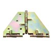 Coshar 2pcs 180 Folding Spring Hinges Heavy Duty Drop Leaf
