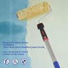 FLY HAWK Paint Roller,4 FT Brush kit Multi-Function Paint Roller