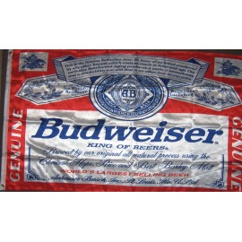 Budweiser New Budweiser Beer Flag Bud Sign 3x5ft USA seller