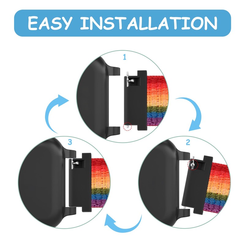 Meliya Nylon Bands Compatible with Garmin Bounce Smart Watch for