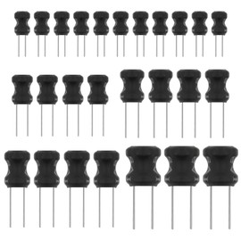 AUKENIEN Inductor Kit 23 Values 175 Pieces 10uH 100uH 220uH 1mH 1uH 4.7uH 15uH 33uhH 47uH 150uH 330uH 2.7mH 10mH 20mH Radial Inductance Assortment