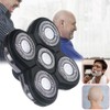 5 Head Shaver Replacement, Shaver Replacement Heads, Easy Install Electric
