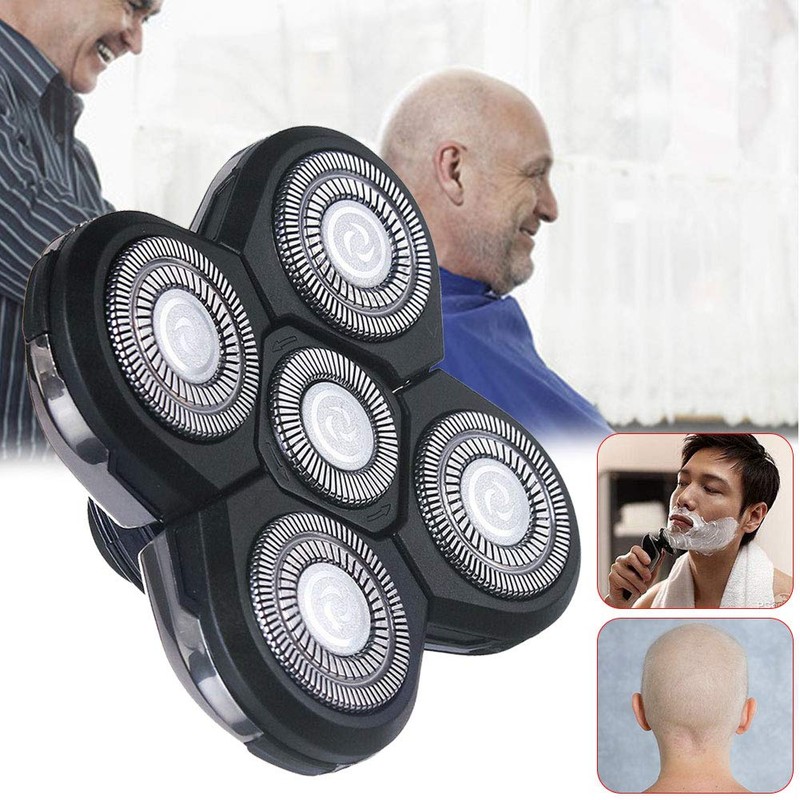 5 Head Shaver Replacement, Shaver Replacement Heads, Easy Install Electric