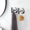 DGYB Large Suction Cup Hooks for Shower Set of 2
