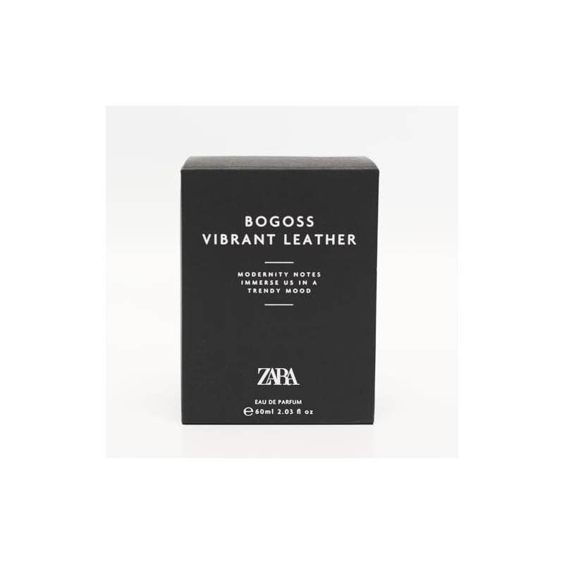 Zara Bogoss Vibrant Leather EDP Eau De Parfum Cologne for