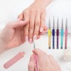 5 Pieces Nail Brush Set for Manicure, Professional Manicure Kit,