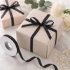 Polka Dot Ribbon 3/8 Inch 25 Yards Black and White