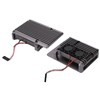 Aluminum Alloy Cooling Case Heat Dissipation Enclosure with Fan for