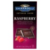 GHIRARDELLI Intense Dark Chocolate Bar, Raspberry, 3.5 Oz Bar (Pack