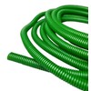 PE Green Corrugated Conduit Flexi Pipe Tube Split 10mm -