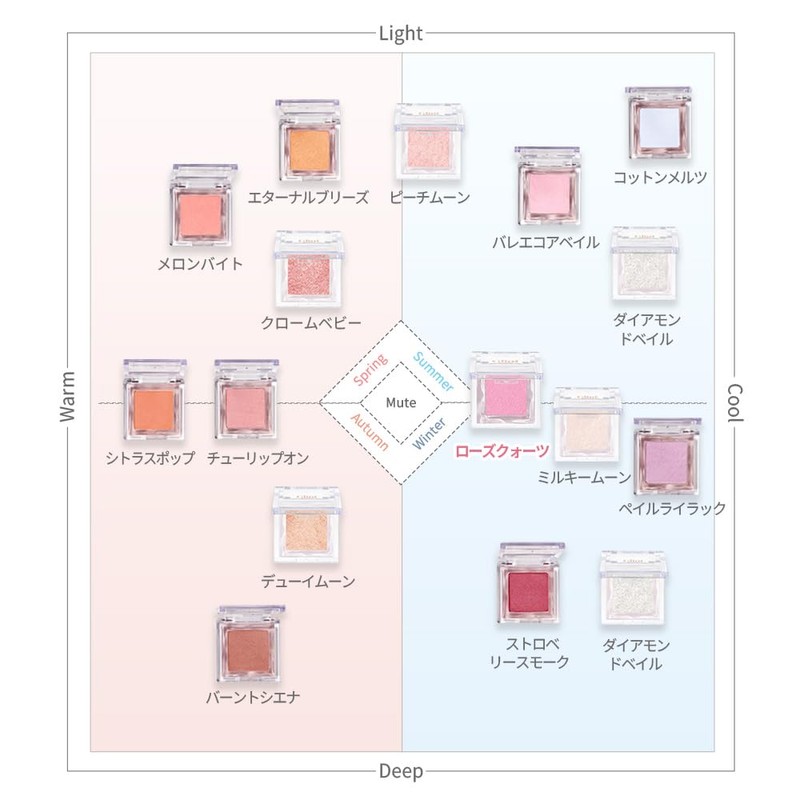 GLINT Baked Teak 0.09 oz (2.4 g) #10 Rose Quartz