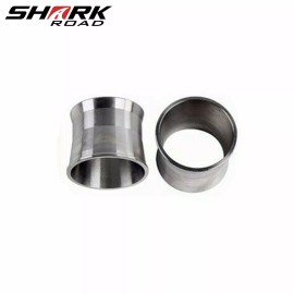 SHARKROAD Exhaust Port Flange Nuts Torque Cones for Harley Models Chrome