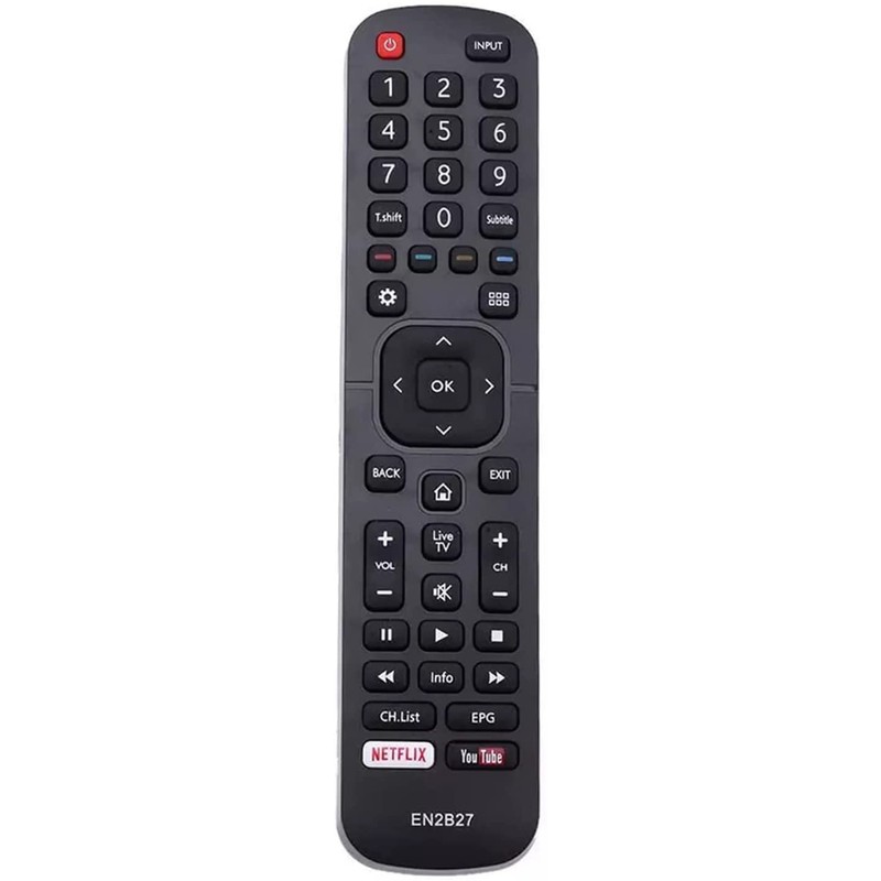 Tavice Remote Control EN2B27 Compatible for HISENSE TV Remote EN-2B27