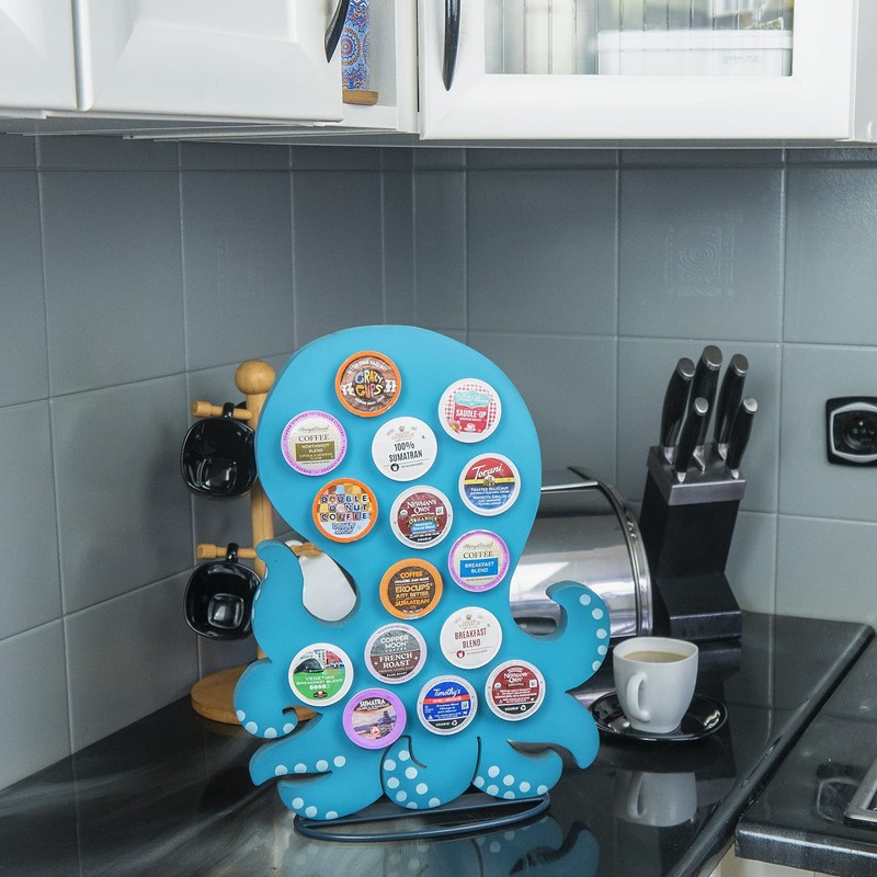 Made Easy Kit Front Facing Countertop Coffee Pods Holder Compatible