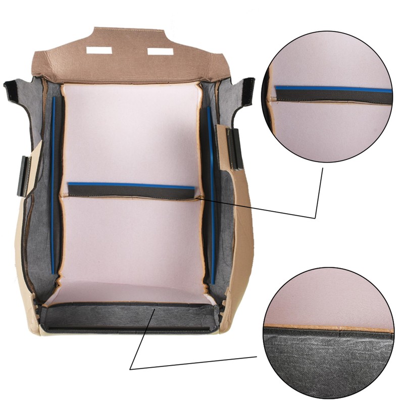 Thomletha Cloth Car Driver Bottom Seat Cover 1Pcs Replacement for