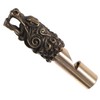 BESPORTBLE Emergency Whistle Keychain Squeeze Brass Camping Whistle Survival Tool
